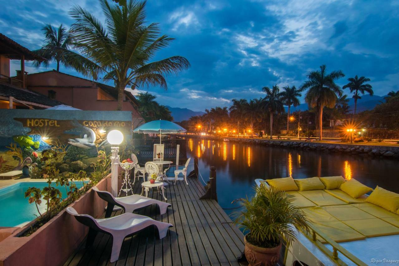 Pousada Casa Do Rio Hostel - 8 Min Do Centro Historico - Passeio De Barco Com Saida Da Pousada -Pago A Parte- Perto Das Praias E Beira Rio Parati Esterno foto