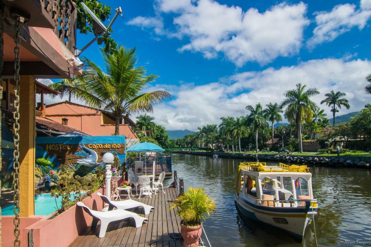 Pousada Casa Do Rio Hostel - 8 Min Do Centro Historico - Passeio De Barco Com Saida Da Pousada -Pago A Parte- Perto Das Praias E Beira Rio Parati Esterno foto